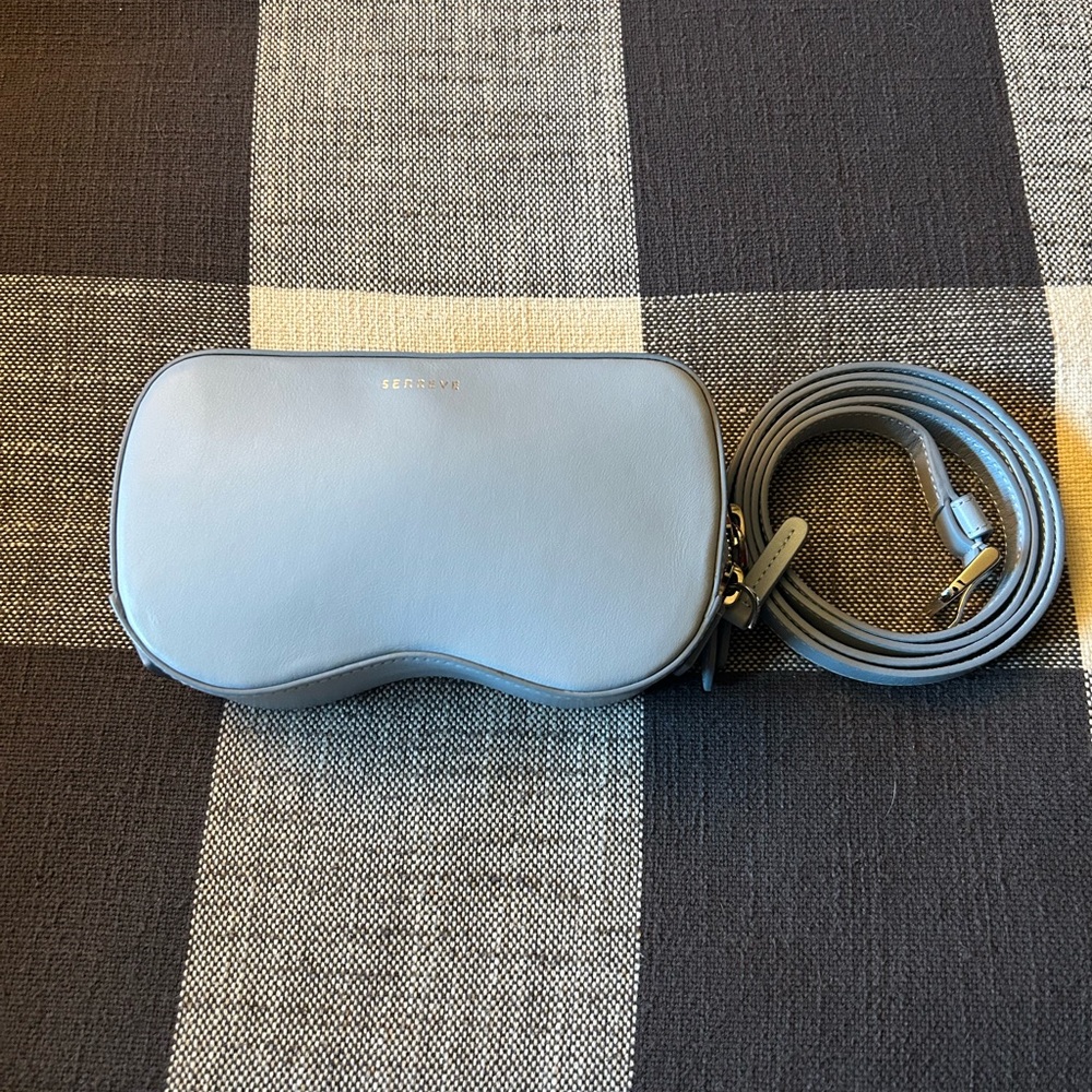 Senreve Coda Baby Blue Belt Bag with Strap